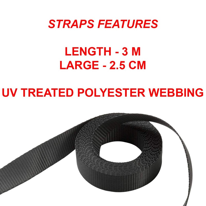 Master Lock 3248EURDAT Lashing Strap Automatic with S-Hook and Ratchet