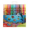 Generic 16 Count Colored Pencil Set Twistable Crayons Fish Sea