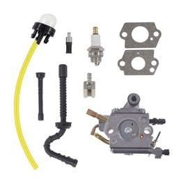 JRL Carburetor for Stihl MS192 MS192T MS192TC Chainsaw for Zama C1Q-S258 Carburetor Fuel Hose
