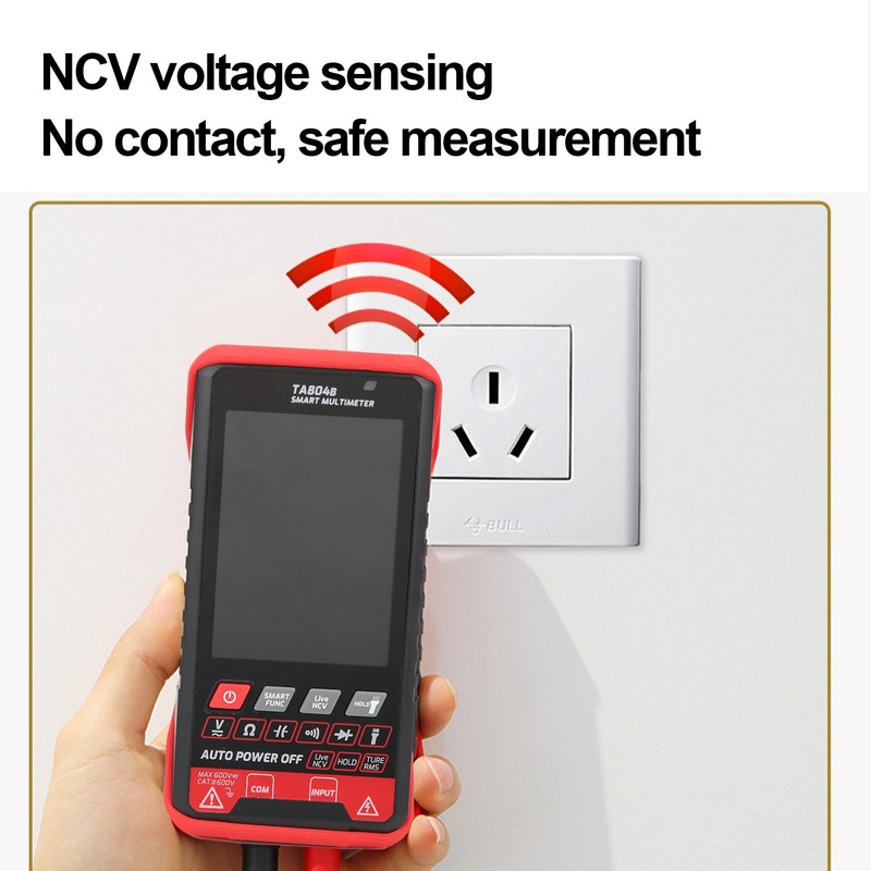 TA804B Automatic+Manual Multimeter High Definition Color Screen Portable Smart Multimeter