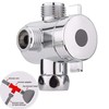 3-Way Shower Diverter Valve, 3-Way Shower Diverter Valve Mount G1/2