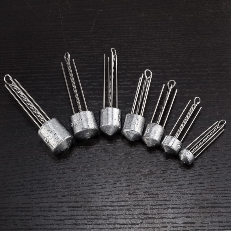 Dr.Fish 5 Pack Spider Surf Fishing Weight Sputnik Sinker 1oz-8oz