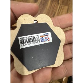 Dog Paw Shaped Magnets: I LOVE MY PET  (I Love SAMSON) Dogs, Gifts, Cars