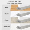 fowong Door Draft Stopper for Bottom of Door 30" Adjustable