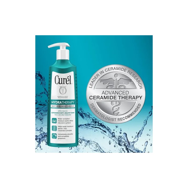Curel Hydra Terapia Piel Mojada Hidratante Para Piel Seca Y