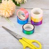 PATIKIL Metalized Tape 0.59 Inch x 5.5 Yards, 3 Roll