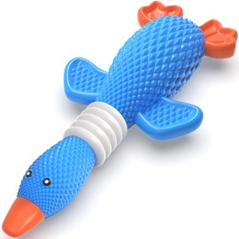 Vitscan Upgraded Nylon Goose Indestructible Dog Toys for Aggressive Chewers,Tough Dog Toys for Large Dogs Medium Breed,Durable Dog Chew Toys for Teething,Heavy Duty Bone Big Dog Toys