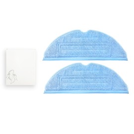 Mop Cloth for S7 MaxV Ultra / S7 MaxV Plus / S7 MaxV / S7 MaxV / S7+ / S7 Fast Vibration Washable Compatible Microfiber Mop (Pack of 2)