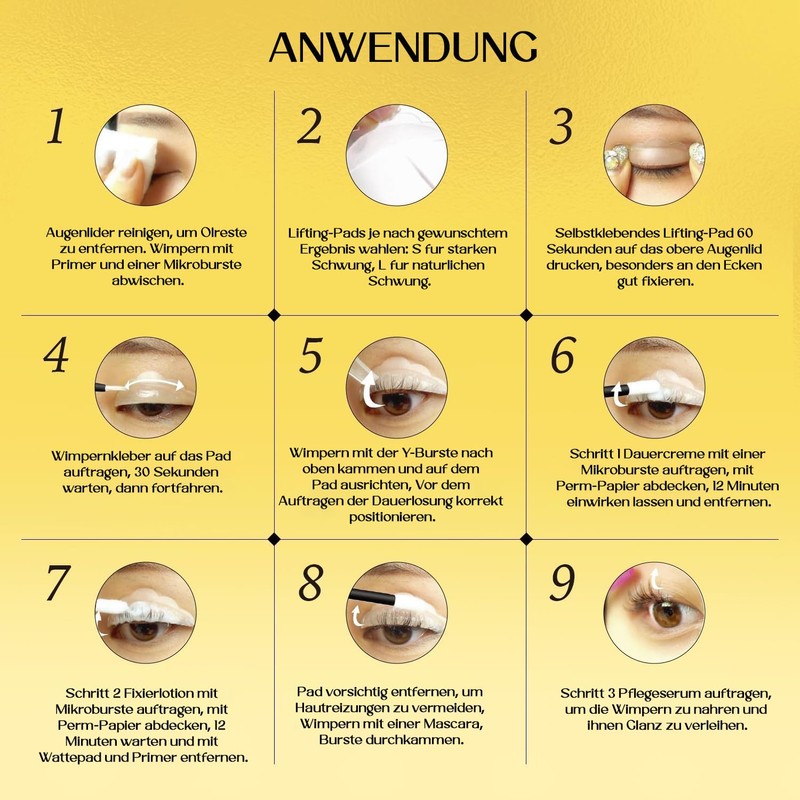 AYASAL Eyelash Lifting Set: Korean Formula for Eyelash Lifting, Lash