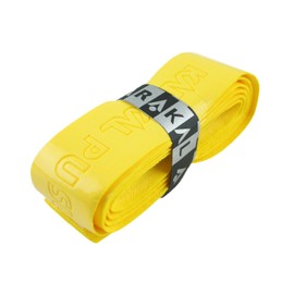 Karakal Super PU Replacement Grips - Tennis - Squash - Badminton (2 x Yellow)