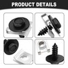 Icyhaws Fender Liner Screws and U Nuts Kit 10 Set