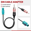 RED WOLF Stereo Wiring Harness w/Antenna Adapter Connector Plug for