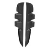 2PCS Side Vent Frame Cover Dry Carbon Fiber Material Replacement