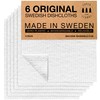 SUPERSCANDI Swedish Dishcloths Eco Friendly Reusable Sustainable Biodegradable Cellulose Sponge