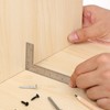 L Shaped Ruler Mini Measuring Tool 2 inch by 4