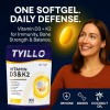 D3+K2 Vitamins – 300 Softgels Made with Coconut Oil for