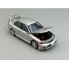 Poprace Mitsubishi Lancer Evolution IV Silver with engine 1/64 Scale