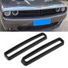 Car Front Grille Trim Bright Black UV Protection Coating Replacement