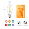 AIELIT 8Pack 2W T8 E12 LED Bulb/B11 E12 LED Light