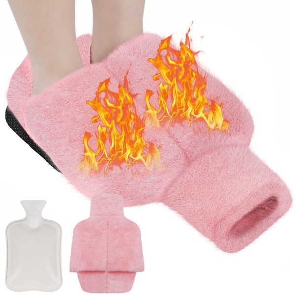 Flintronic Foot Warmer Hot Water Bottle Without Electricity, 2L Large