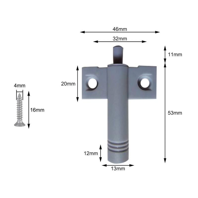 WANGCL 10Pcs Soft Close Hinge Buffer Kitchen Cabinet Door Stop