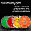 Red Diamond Cutting Blade Angle Grinder Disc Saw Blade Grooving