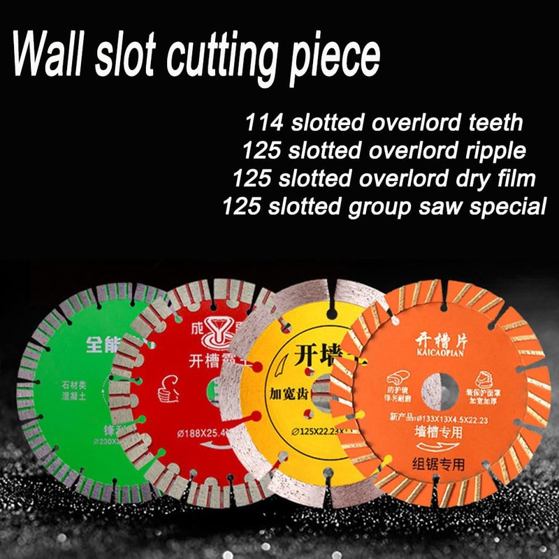 Red Diamond Cutting Blade Angle Grinder Disc Saw Blade Grooving
