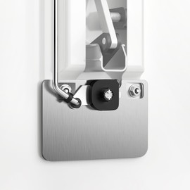 Siegvoll Burglary Protection for Driver's Door, Prick Stop Door Lock, Anti-Theft Device for Motorhomes Made of Stainless Steel, Door Lock for Fiat Ducato, Citroen Jumper, Peugeot Boxer
