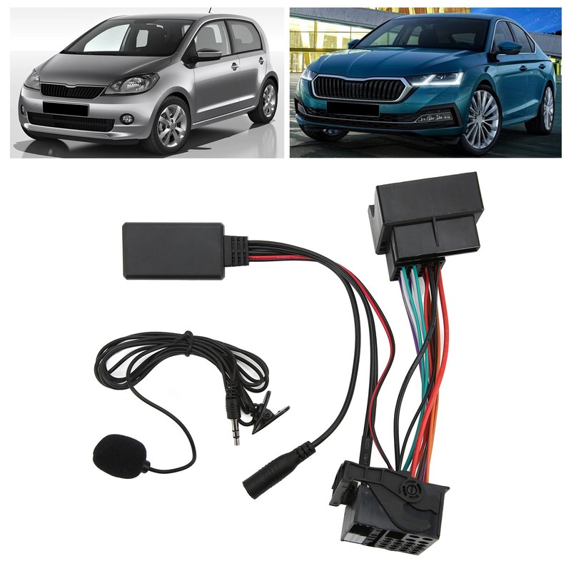 Bluetooth 5.0 AUX in Cable Car Stereo Audio Adapter Replacement