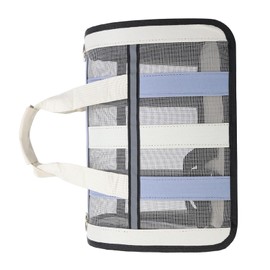 Bolsa Transportadora para Gatos, Transpirable, Tela Oxford de Gran Apertura, Plegable, Ligera para Perros y Gatos (M 25 cm9,8 Pulgadas)               