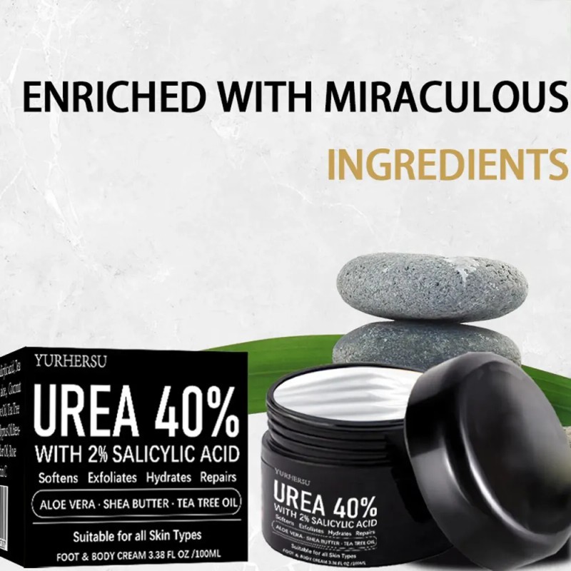Crema De Urea 40% For Pies 100g - Hidratante, Anti-grietas
