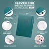 Clever Fox Planner PRO Schedule – Undated Weekly & Monthly