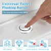 ADERTOS 2 PCS Toilet Flush Button, 38mm Single Press Push Button