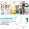 Elastic Stretch Strap with Multiple Loops for Yoga, Pilates and