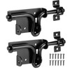 QWORK Slide Bolt Gate Latch, Heavy-Duty Gate Lock with Padlock