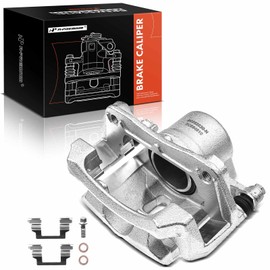 A-Premium Disc Brake Caliper Assembly with Bracket Compatible with Select Chevy and Pontiac Models - HHR 2006-2011 2.2L/2.4L, Malibu 2004-2008, G6 2006-2008 - Front Left Driver Side