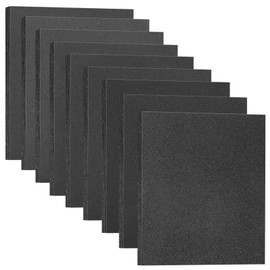 STEBRUAM 18-Piece Sandpaper Set, Dry Wet Sandpaper 120/180/240/320/400/600/800/1000/2000 Grit for Car/Wooden Furniture/Metal, 9 x 11 Inch Wet Sandpaper