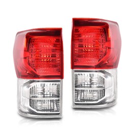 DOTCOM Tail Lights Assembly Rear Lamps Left and Right Side,Fit For Toyota Tundra 2007-2013(2-Door Regular Cab,4-Door Extra Cab,4-Door Crew Cab) TO2800183 TO2801183 Luces Traseras, Faros Traseros