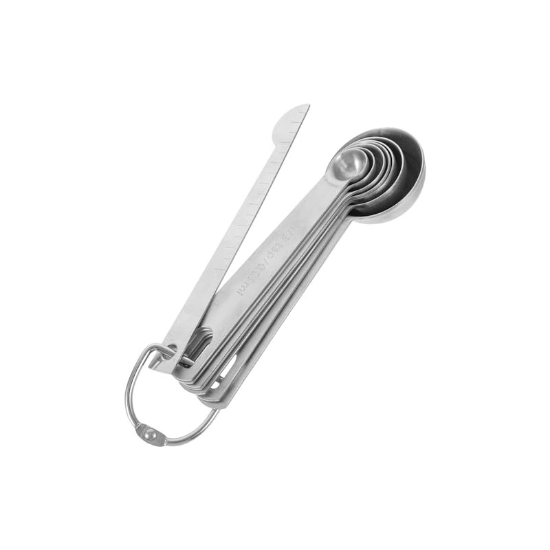 Kichvoe 8piezas Kit De Cucharas Medidoras De Cucharilla Acero Inoxidable