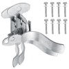 Litoexpe 2 Pcs 1-3/8 Inch Gate Latch with Screws, Wall