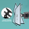 Ogetok TV Monitor Wall Mount Bracket with Swivel Articulating for