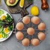 GSlife Egg Steamer Rack - Stainless Steel Trivet for 6,