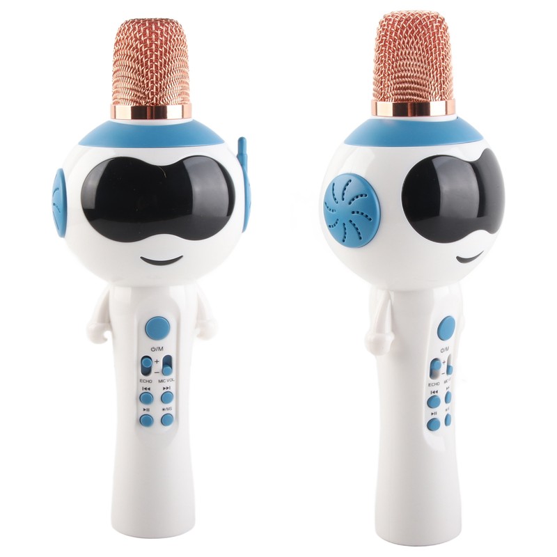 Bluetooth Microphone Children's Wireless Microphone with Sound Mode Intelligent Function