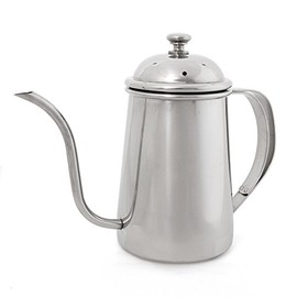 Yama Glass 24 oz Gooseneck Pour Over Kettle - Precision Spout, Stainless Steel, Rust Resistant