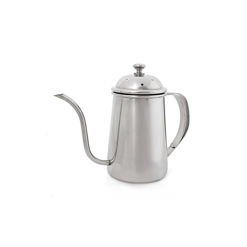 Yama Glass 24 oz Gooseneck Pour Over Kettle - Precision