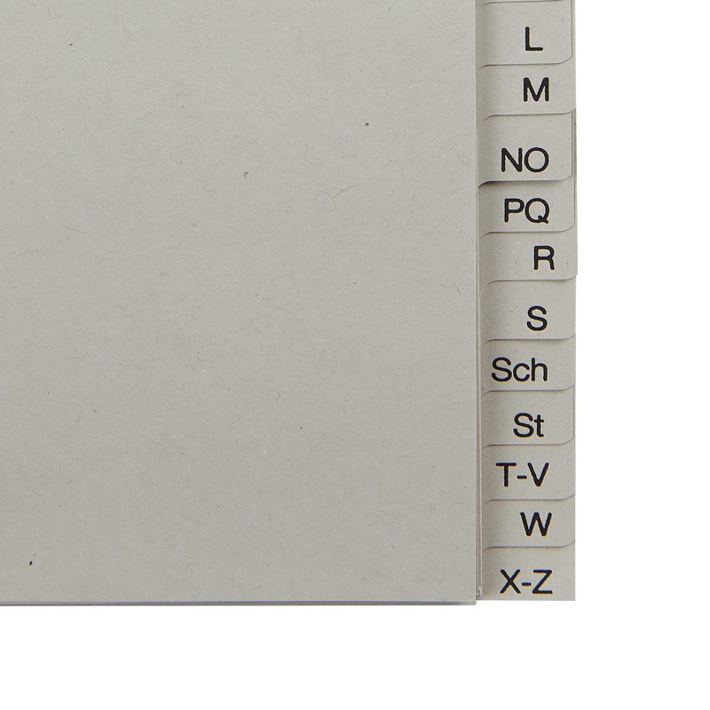 Esselte Leitz Paper index A-Z A5 Landscape Paper 20 Sheets