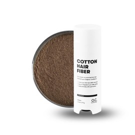O.C. HAIRCARE Hair Thickening Hair - for Parting, Bald Areas on the Top and Back of the Head - Recommended by Leading Salons - 11 Colours - Resistant Scattered Hair (Light Brown)
