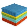 AIDEA Microfibre Cloth Pack of 8, Multifunctional Reusable Cleaning Cloths,
