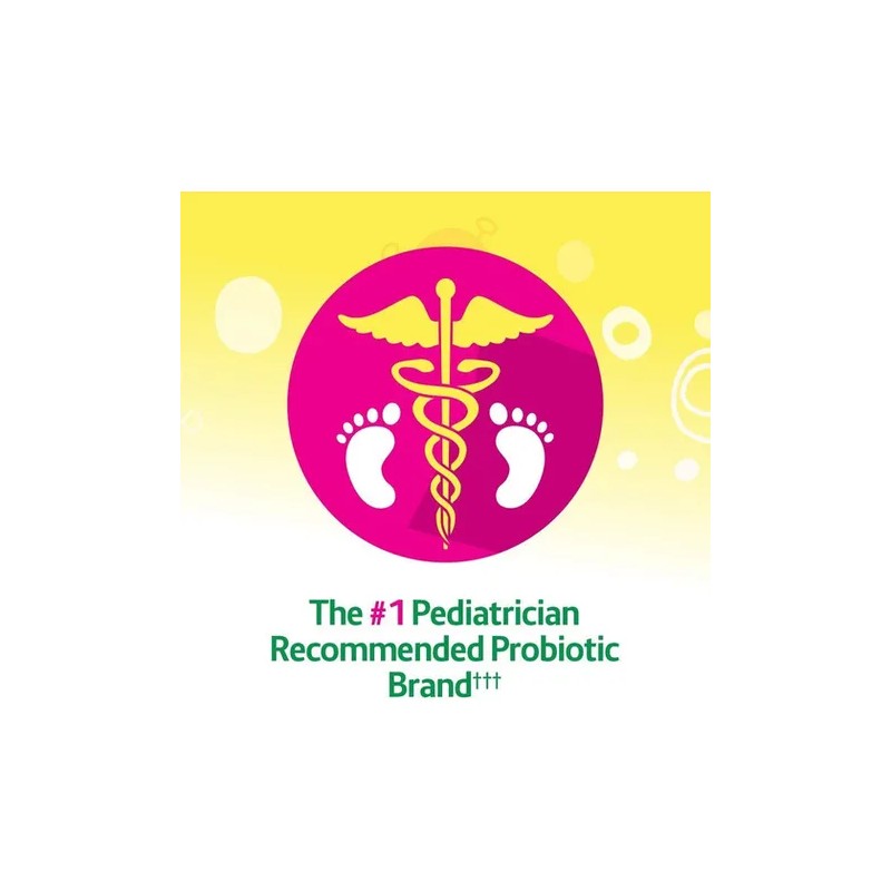 Culturelle Kids Probiotico - Probiótico diario, 60 comprimidos masticables