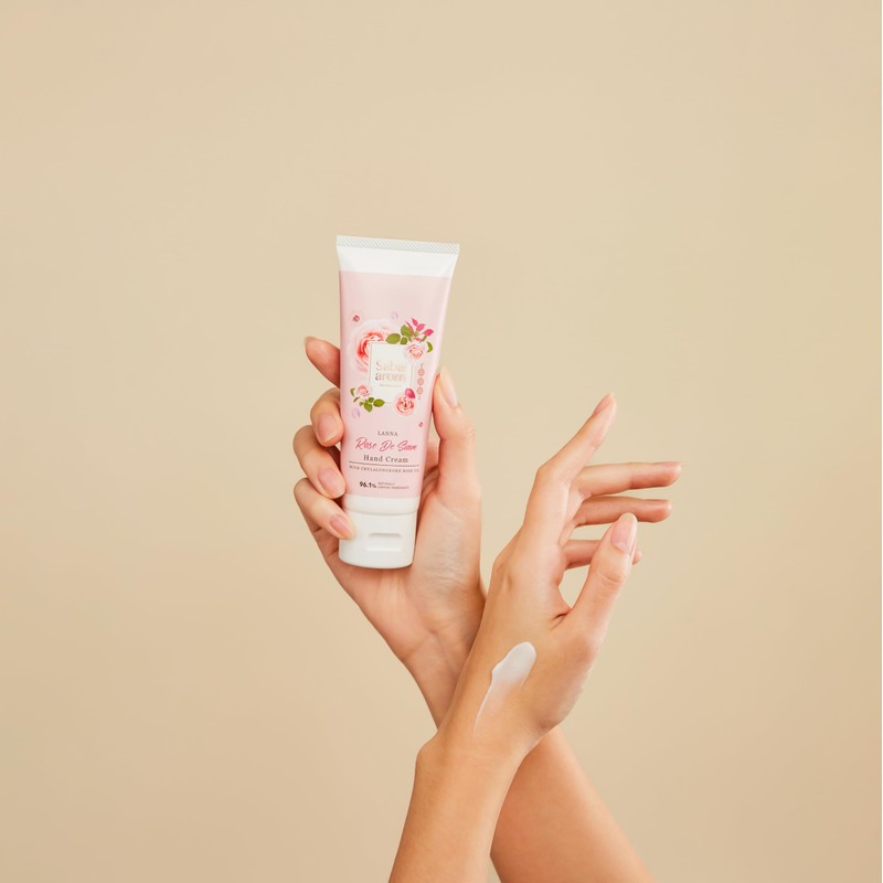 Sabai Aromu Hand Cream Thai Rose Scent